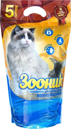 ЗООНИК наполнитель Комкующийся 5л.