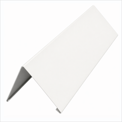 Планка конька простая 140/140 мм пог.м РАЛ 9003