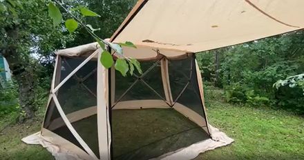 Кухня-шатер HIGASHI Chum Mesh Sand