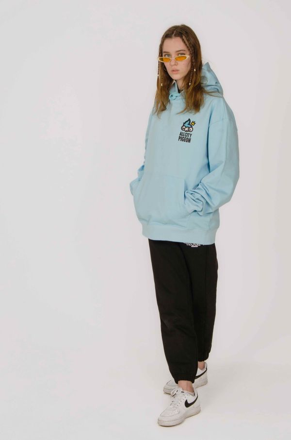 Худи ACP Support Your Local Hood Голубой - фото 7