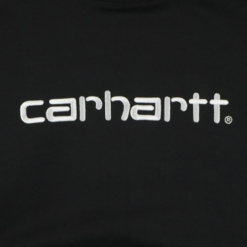 Толстовка мужская Carhartt WIP Hooded Sweatshirt артикул:I029419_black - купить в магазине Дайс