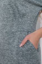 Платье Стильная Леди (серо-зеленое) П11555 LT Collection