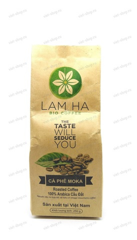 Молотый кофе Lam Ha Bio Coffee, Арабика Мока, 250 гр.