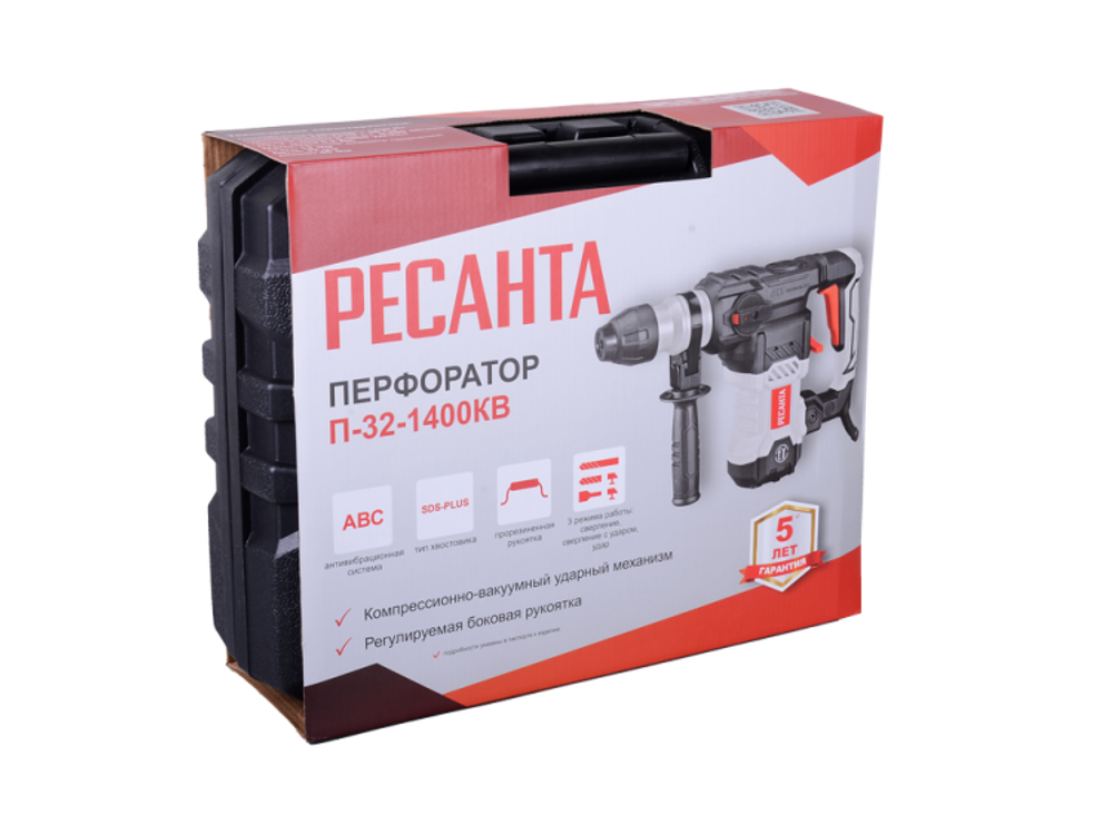 Перфоратор Ресанта П-32-1400КВ