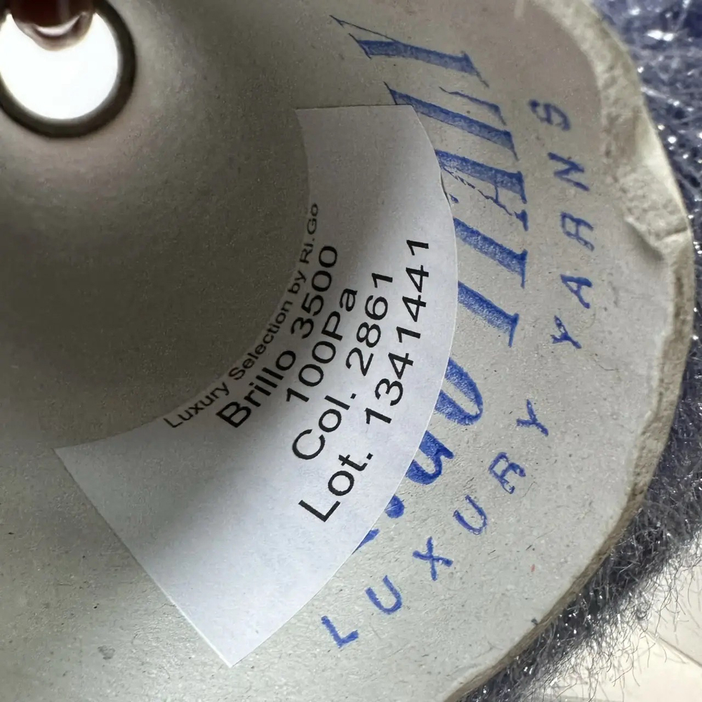 BRILLO - Luxury Selection by Ri.Go; 100% п/а; 350м/100гр; col. 2861, цвет: стальной синий; S705