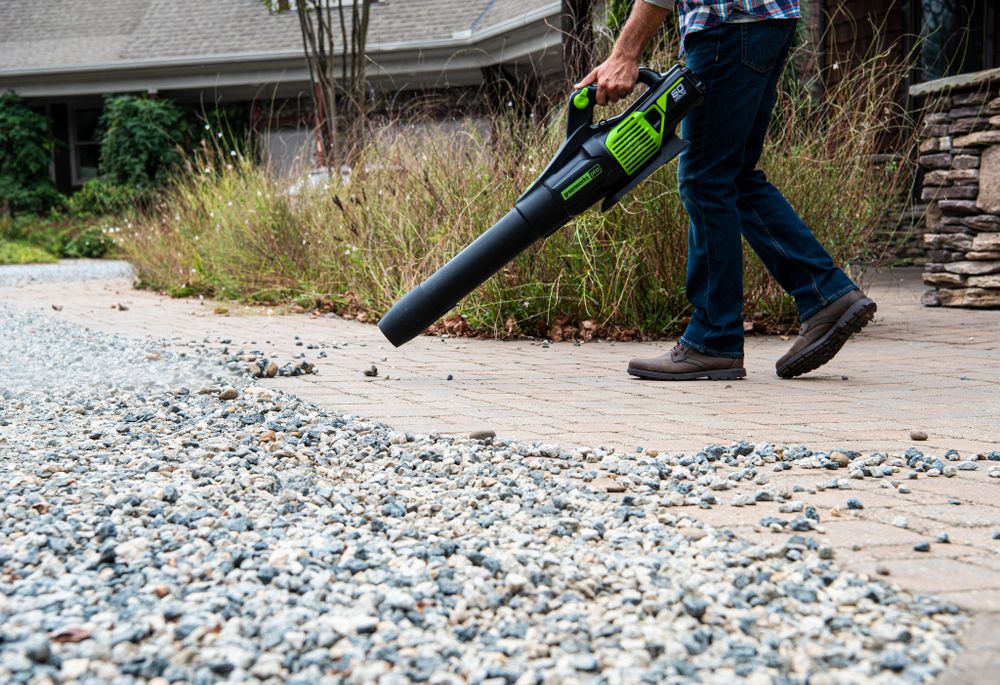 Аккумуляторный воздуходув Greenworks GD60AB, 2405607,60v, без АКБ и ЗУ