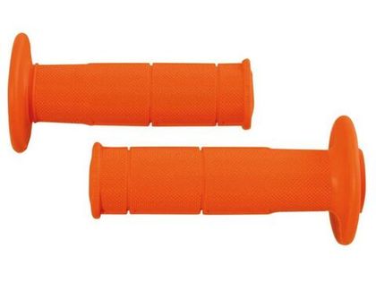 Ручки на руль RTech Soft Grips 115мм оранжевые  R-MPR000AR014