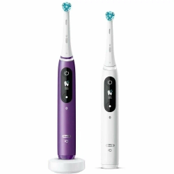 Электрическая зубная щетка Oral-B  IO SERIE S8 DUO WHITE/PURPLE