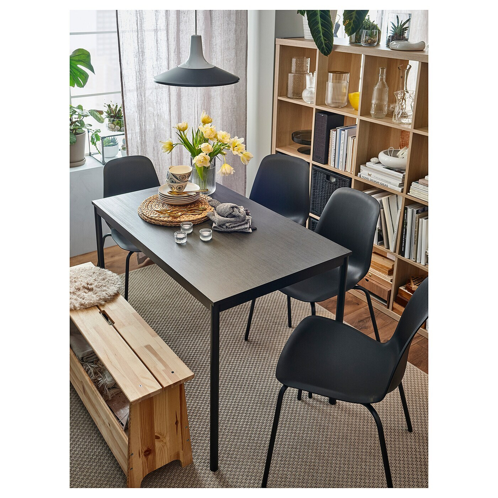 IKEA FYRTIOFYRA  (ИКЕА ФЙРТИОФЙРА)  -  Подвесной светильник, белый/черный, 38 см