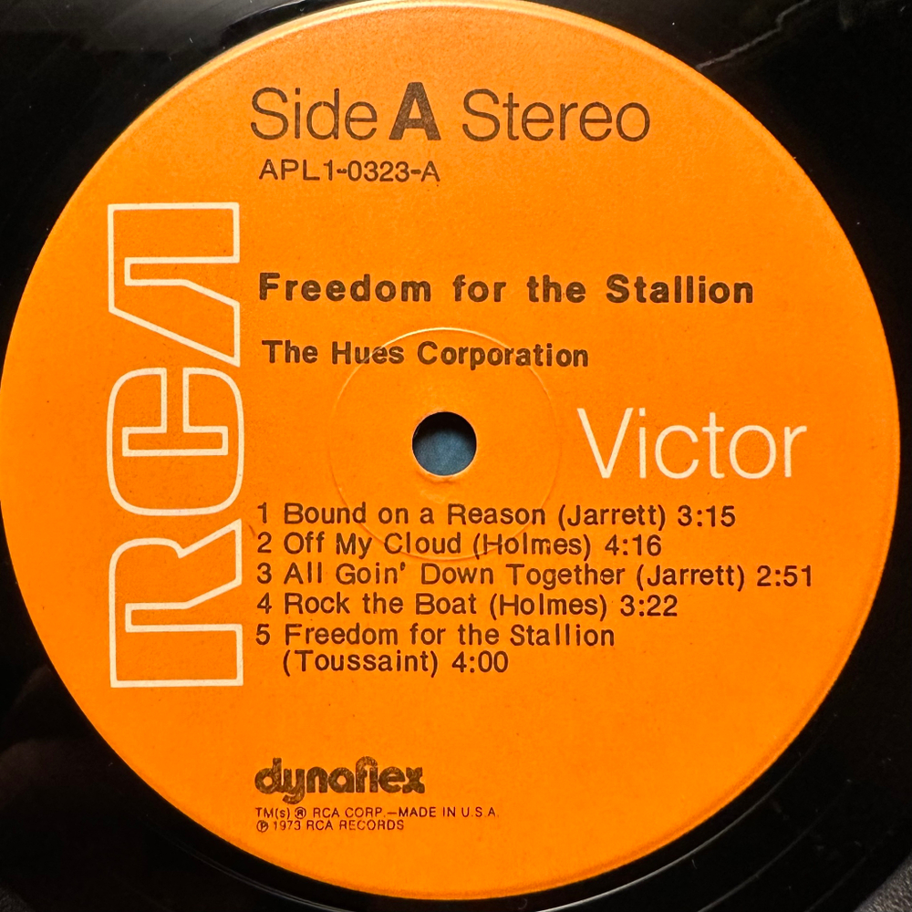 The Hues Corporation - Freedom For The Stallion (США 1973г.)