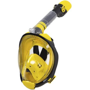 Маска полнолицевая Marlin Travel черный/желтый/желтый