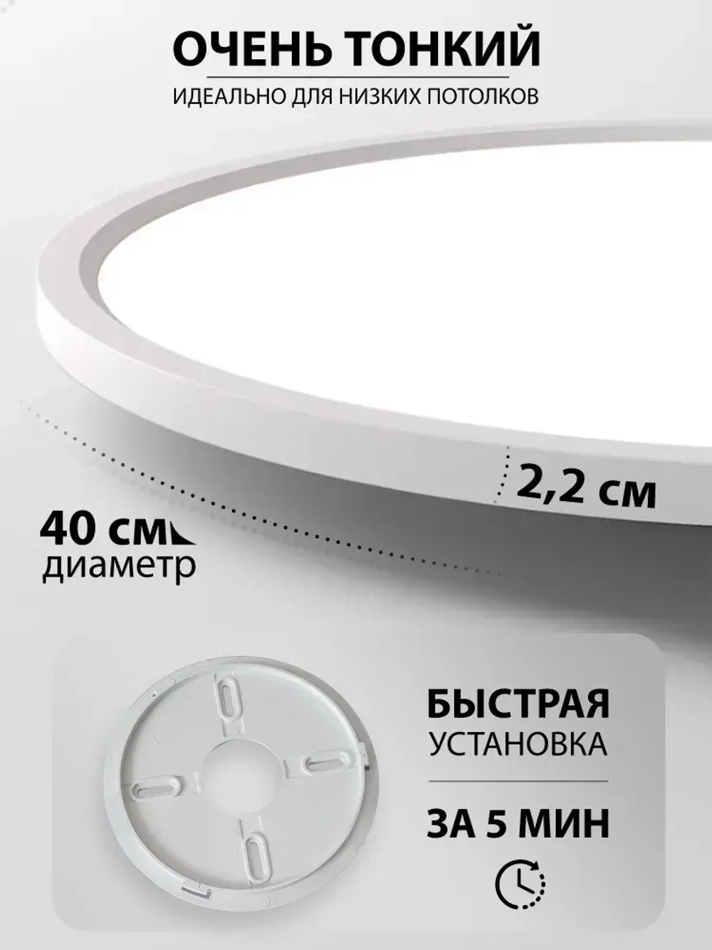 Natali Kovaltseva Люстра, Без цоколя, LED, 30 Вт