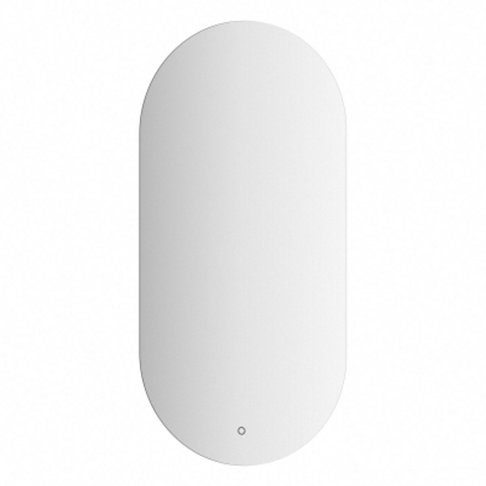Зеркало Evoform с LED-подсветкой 21,5 W 50х100 см Сенсорный выключатель Теплый белый свет