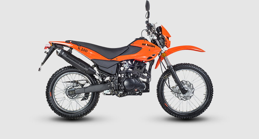 Мотоцикл кроссовый эндуро МИНСК X250
