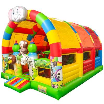 Коммерческий надувной батут «Страна Сафария 2» 8*6*6 м