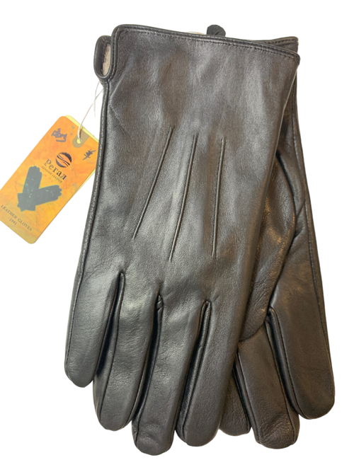 Регал.Кожа барана. Кожаные люкс качества.СЕНСОРНЫЕ. Подклад трикотаж-шерсть.Перчатки.Мужские.10 шт в упаковке.