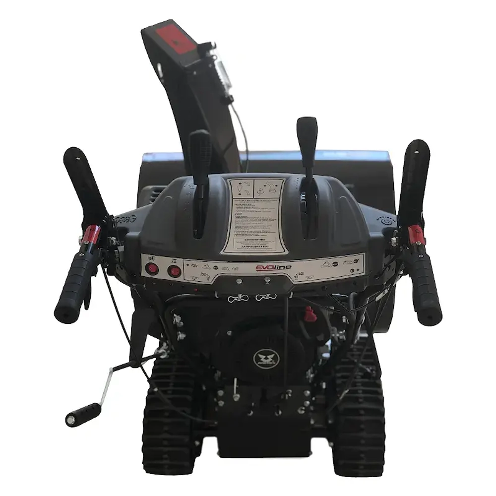 EVOline SBG 760 TE бензиновый снегоуборщик 15 л.с. ковш 76 см, выброс 15 м, 6 вперед/2 назад
