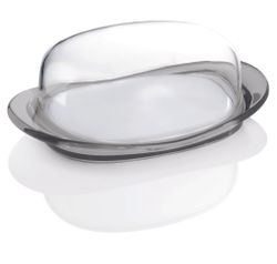 Масленка Feeling, 20х7х12 см, серая