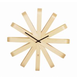 Часы настенные Ribbon, Ø51 см, дерево