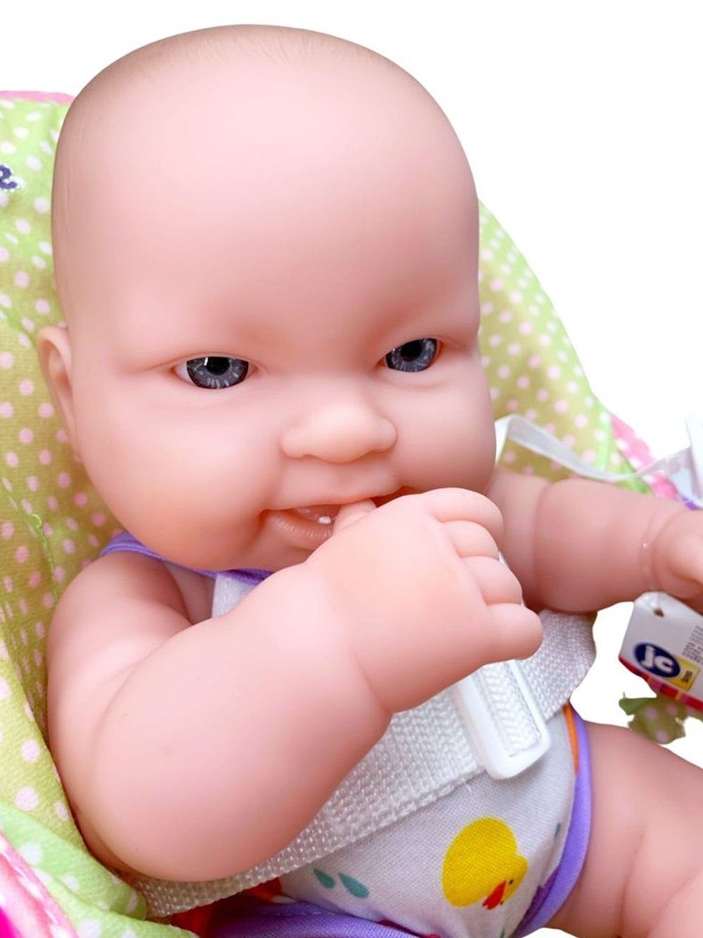 Пупс BERENGUER виниловый 36см в люльке-переноске (16132)