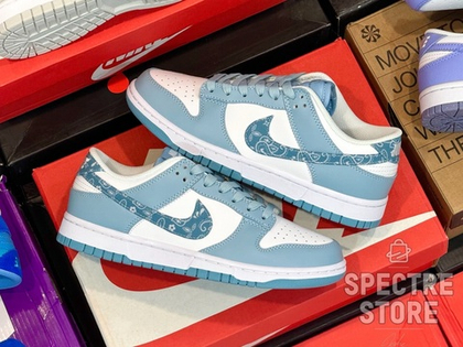 Nike Dunk Low Blue Paisley