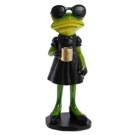 GAEM Фигурка декоративная "Лягушка", L7 W5 H16 см