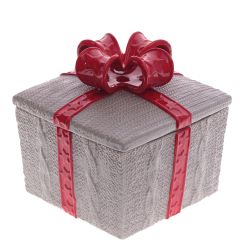 GAEM Конфетница "Подарок", 2700 мл, L21 W21 H20 см