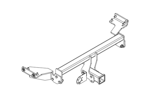 Фаркоп AvtoS MZ 01B для MAZDA CX-5 2012-(паспорт и сертификат в комплекте)(без электрики)