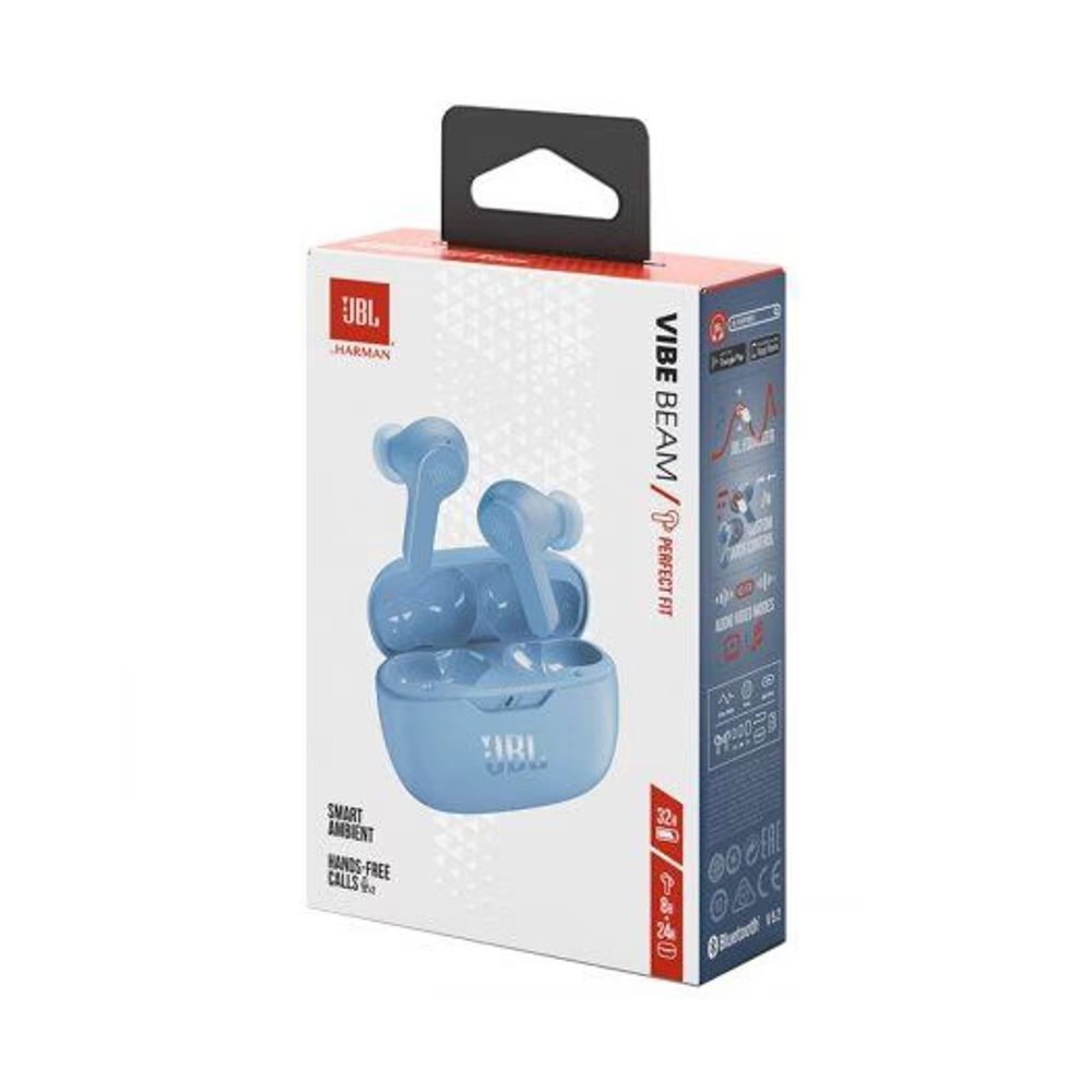 Беспроводные наушники JBL Wave Beam Blue - 6