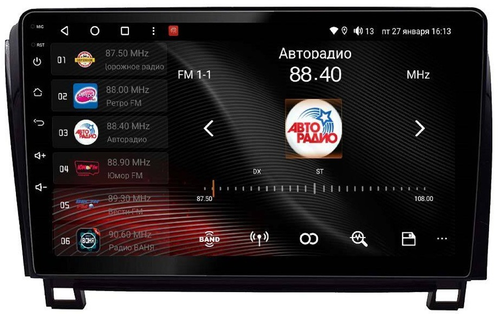 Магнитола для Toyota Tundra XK50 2007-2013, Sequoia XK60 2007-2022 - Vaycar VA77-0790 на Android 13, 8-ядер, 2Гб-32Гб, 4G SIM-слот