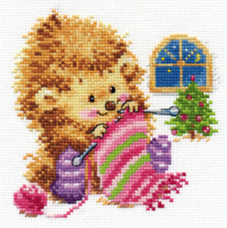 "А кому вяжу- не скажу!"-0-120  вышивка