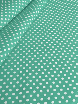 Ткань бязь плательная, рис. " Горох 6 мм", ширина 150 см, арт. 048