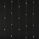 Гирлянда занавес Lotti 300 drop leds мультиколор со стартовым шнуром