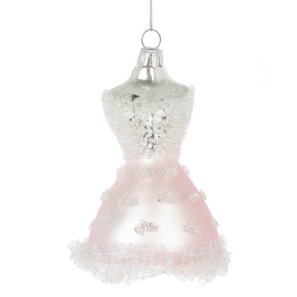 GAEM Украшение новогоднее "Платье", L7 W6 H12 см, 2в.