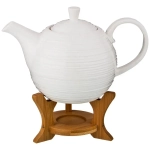 Чайник заварочный Lefard Native 850 мл. на деревянной подставке 21,5*12,5*20,5 см