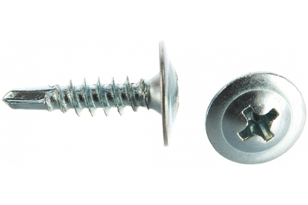 САМОРЕЗЫ СТРОЙБАТ Д/ТОНК/ПЛАСТИН ОЦИНК С БУРОМ 4,2Х16 1400ШТ