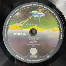 Винтажная виниловая пластинка LP Dire Straits (Japan 1978) (Obi) Water Of Love