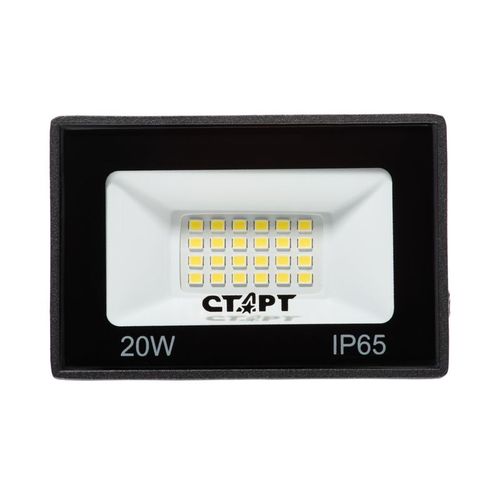 Прожектор светодиодный уличный 20Вт 6500К IP65 холодный белый свет Старт