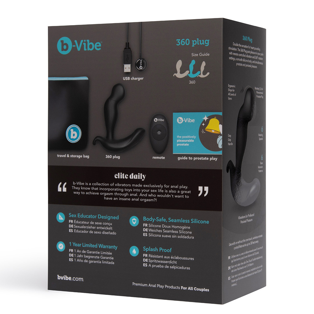 b-Vibe 360 PLUG - Массажер простаты