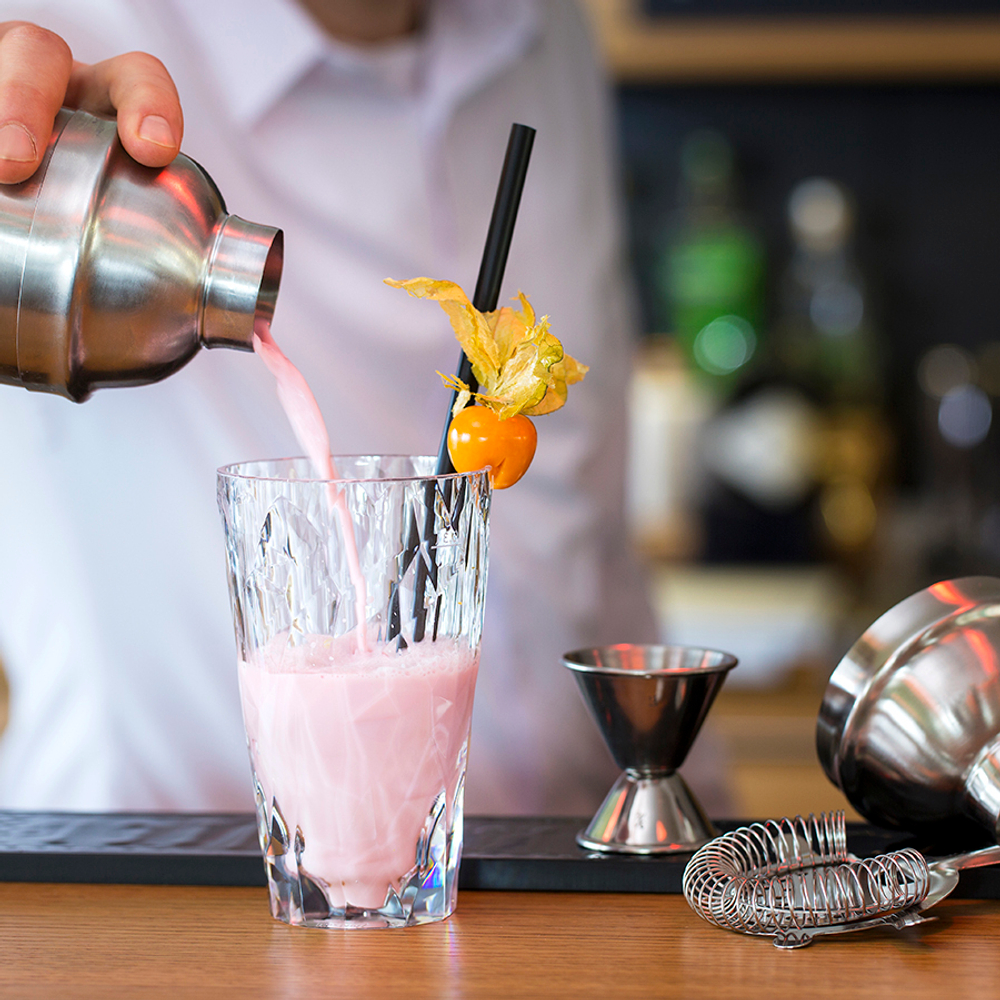 Стакан высокий superglas, club, no 6, 300 мл, акрил, серый