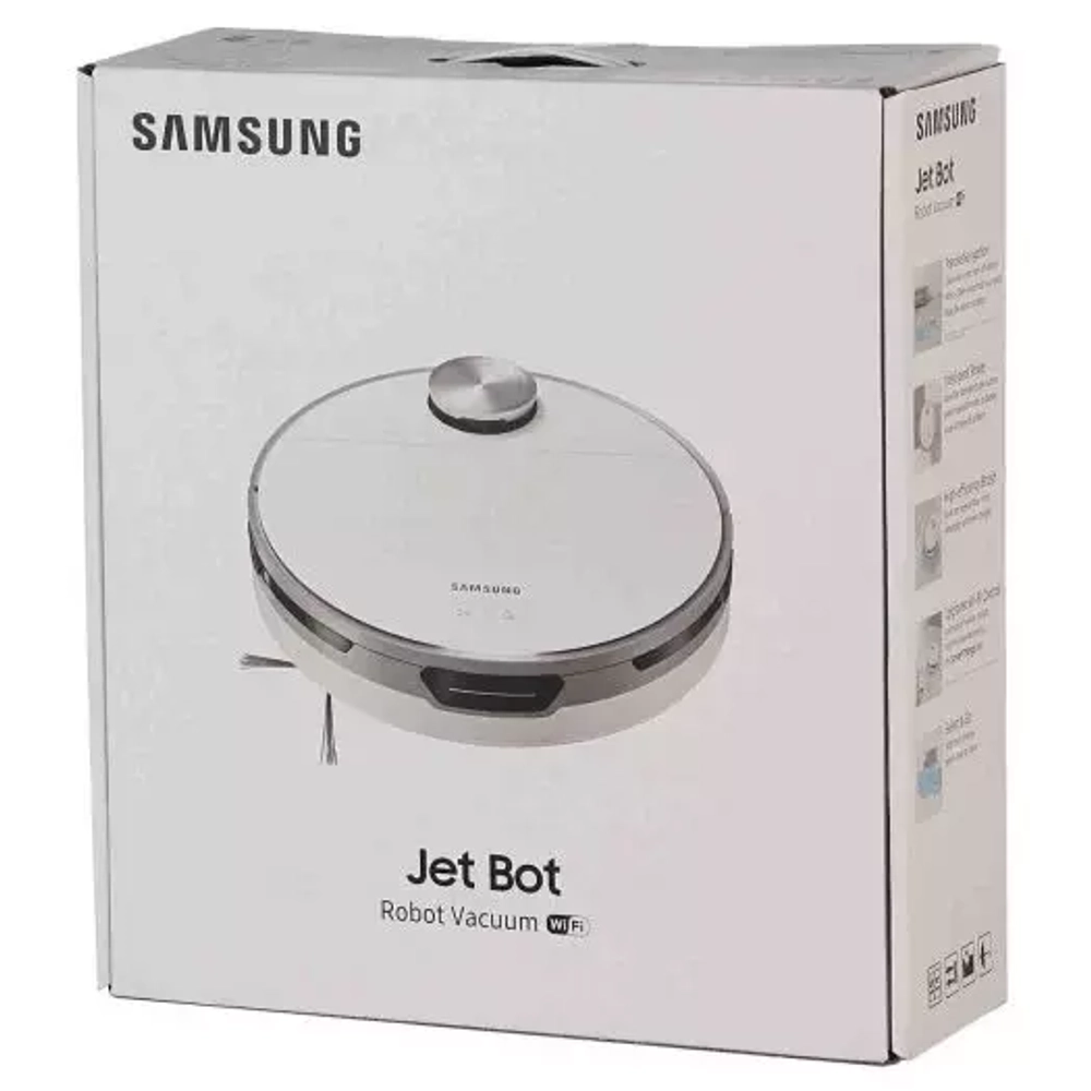 Пылесос-робот Samsung VR30T80313W/EV 80Вт белый