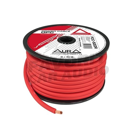 Силовой провод AURA PCC-520R 4GA OFC