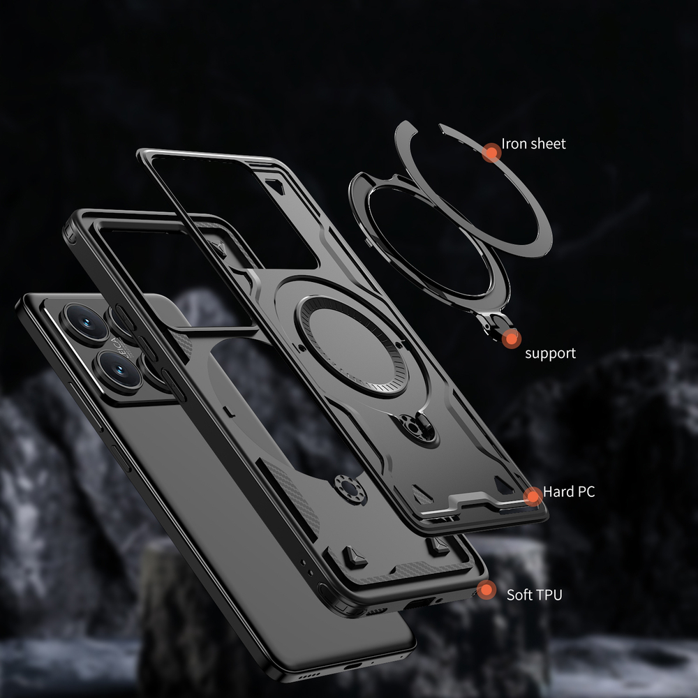 Чехол Magneto Case с кольцом для Xiaomi 14T