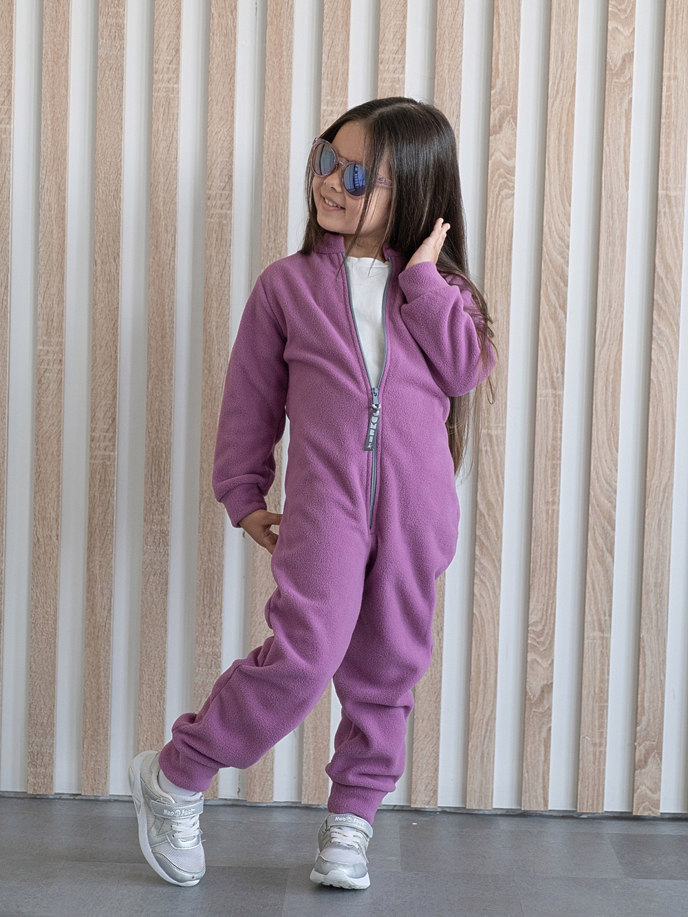 Комбинезон флисовый (Брусника)