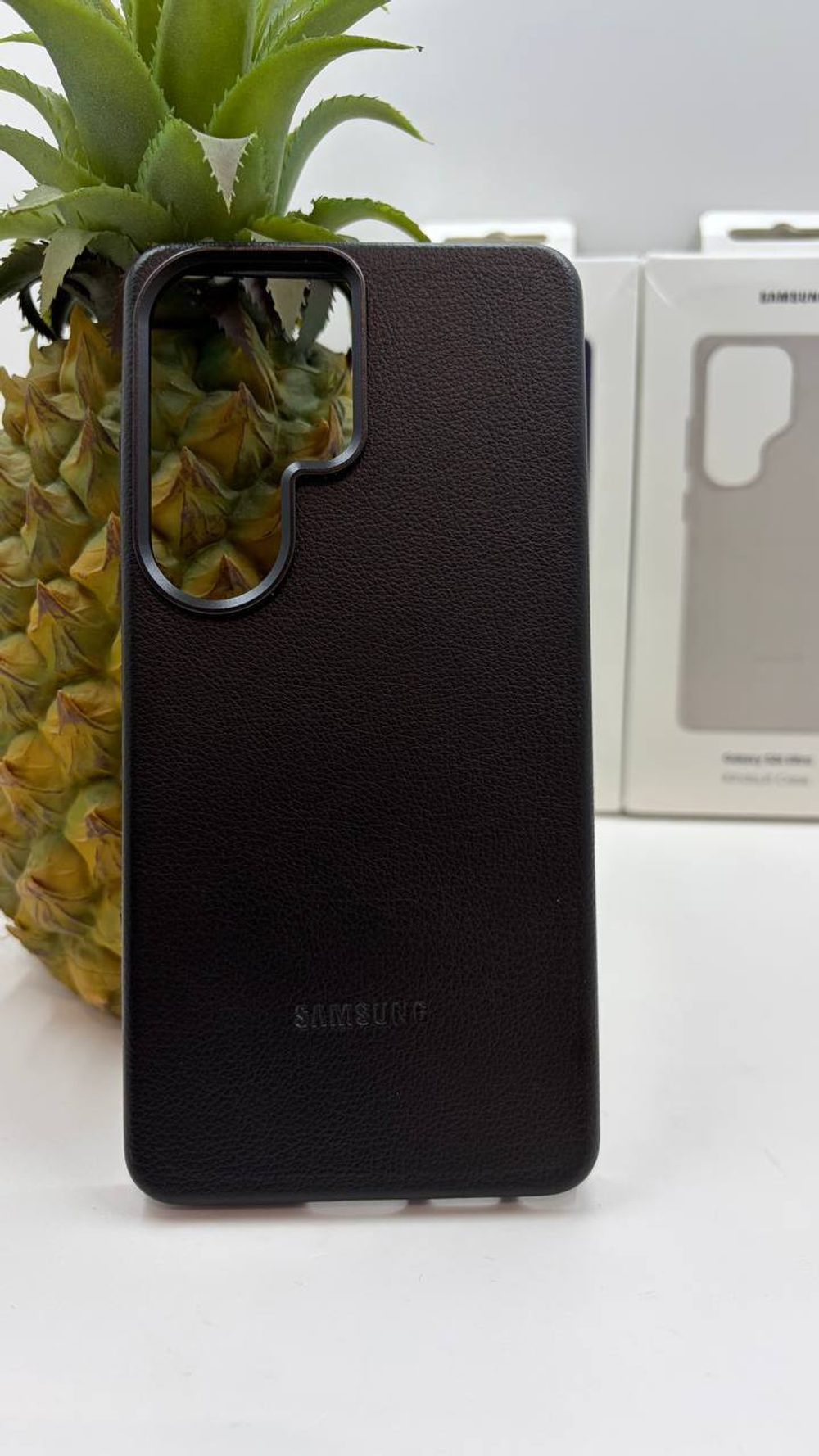 LEATHER CASE c MagSafe для Samsung S26