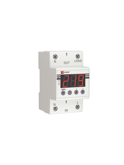 Реле напряжения с дисплеем MRV 40А PROxima EKF MRV-40A