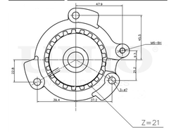Помпа водяная UNIO WAP-10049