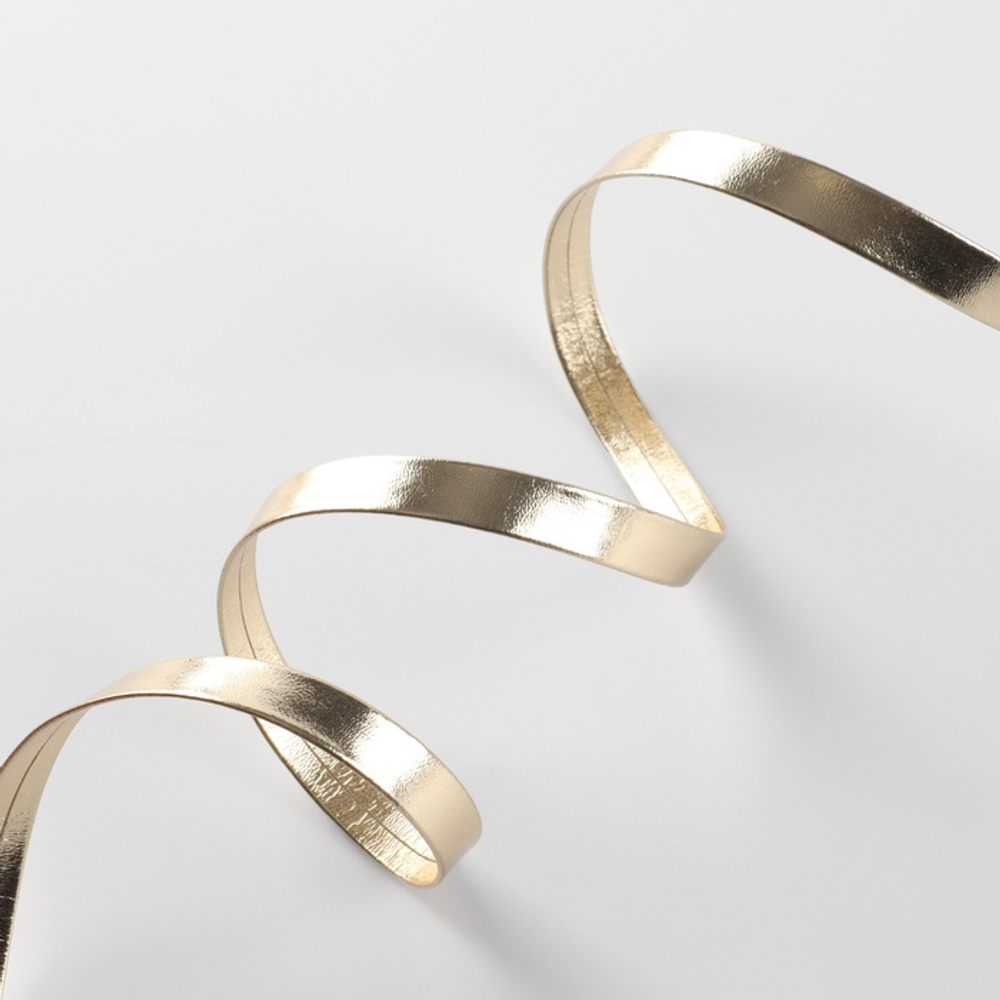 Косая бейка кожзам 8 мм