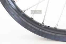 42650-KZZ-H50. WHEEL SUB ASSY., RR. Rear wheel spoke Honda CRF250L-Rally (17-20). Black
