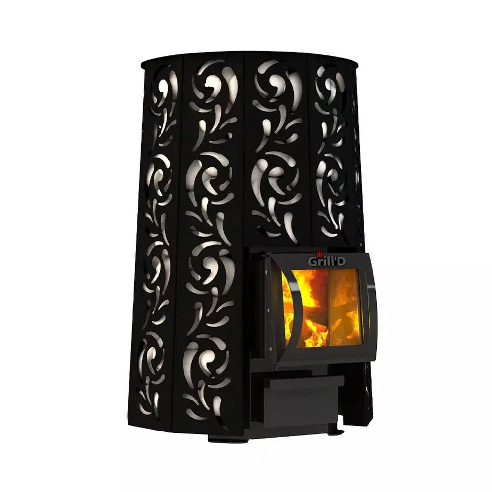 Дровяная банная печь Grill'D Violet Short Pro